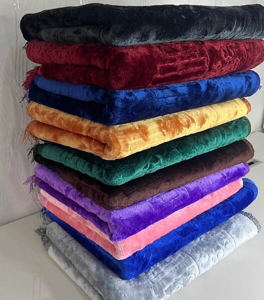 Tapis de prière en velours