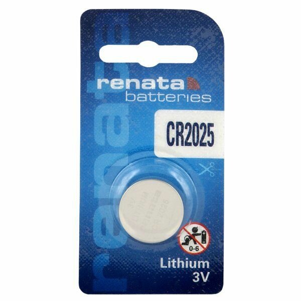 Renata CR2025 3V Lithium Battery