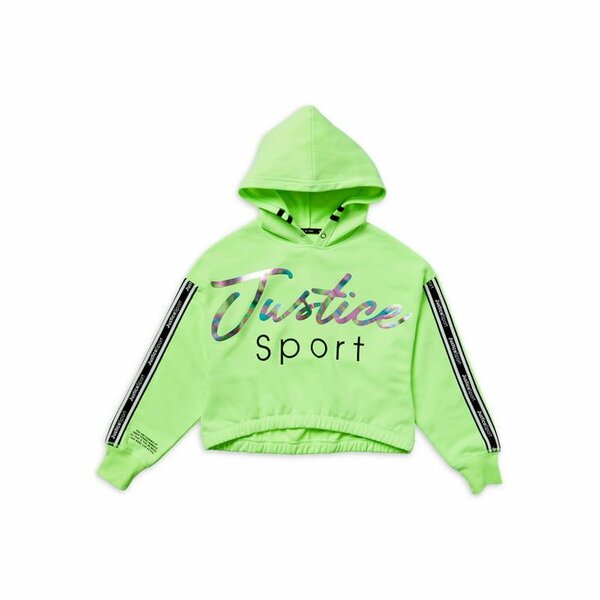 Justice Girls Crop Hoodie