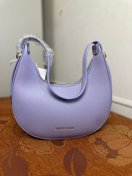 Sac à main demi-lune chic