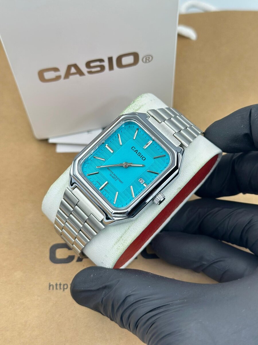 Montre casio argenté