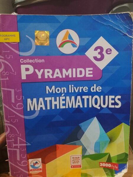 Livre de Mathématiques 3e