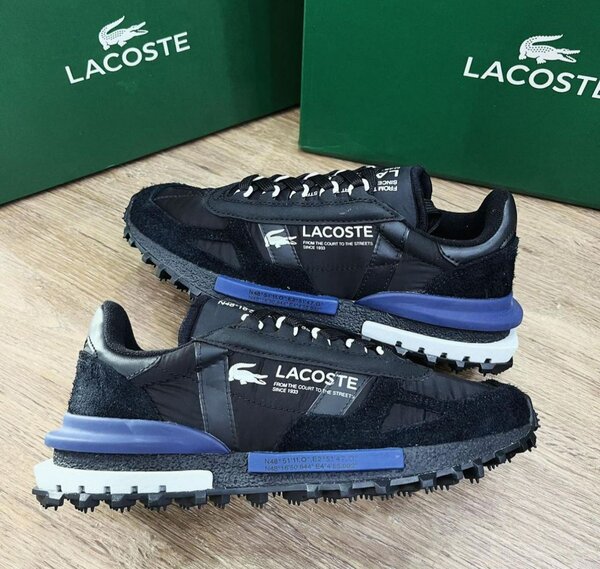 Baskets Lacoste Homme Noir