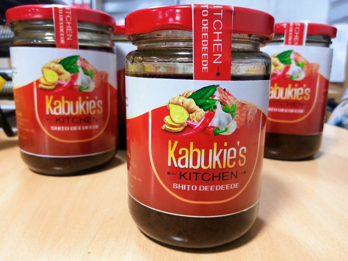 Black shitor (Shito) /Hot sauce Extra-large bottle