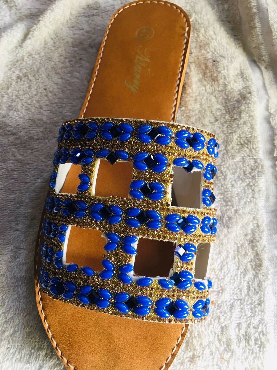 Sandales perlé du Senegal
