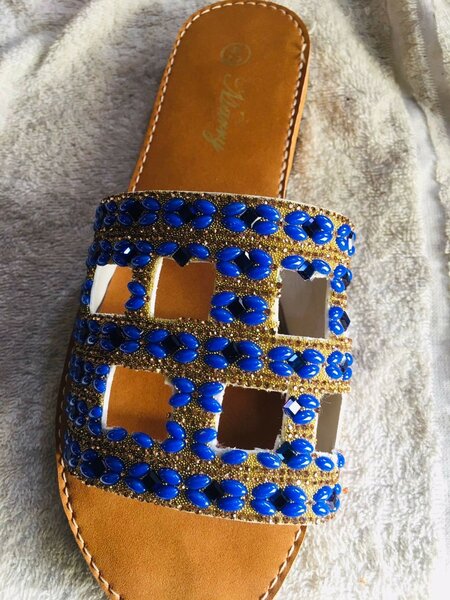 Sandales perlé du Senegal
