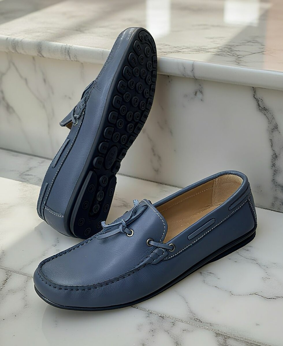 Mocassins homme en cuir élégant