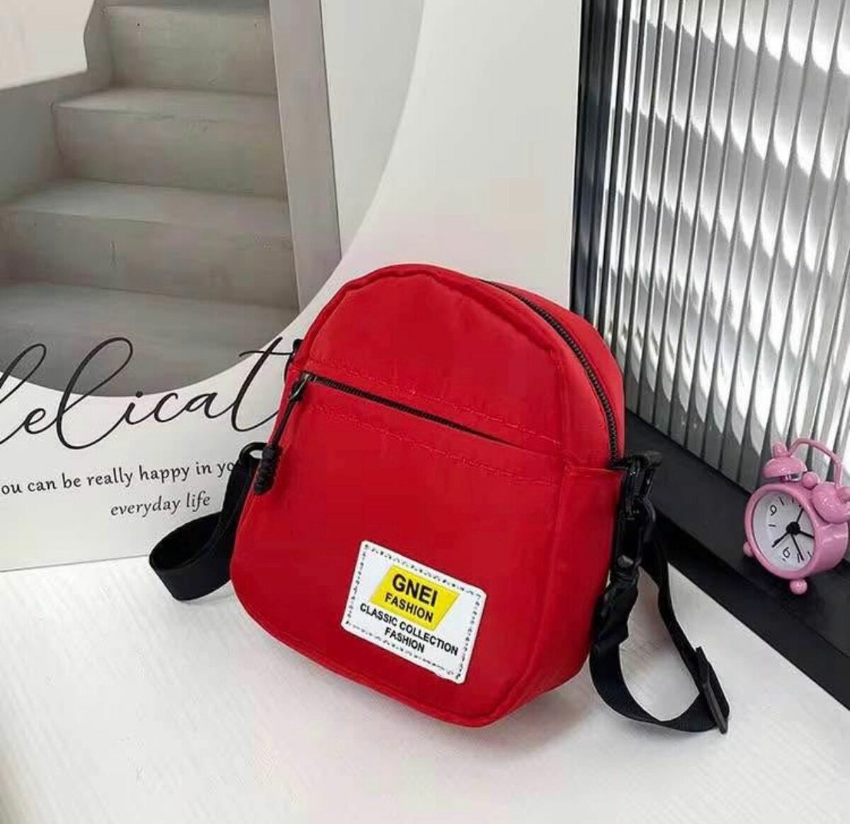 Sacoche bandoulière colorée