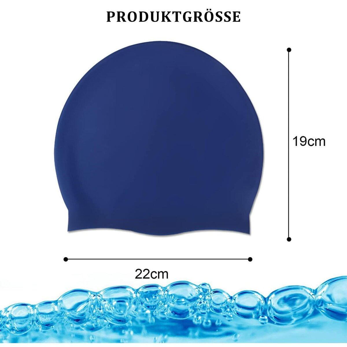 Bonnet de Bain en Silicone