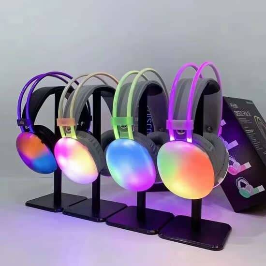 Casque multicolore
