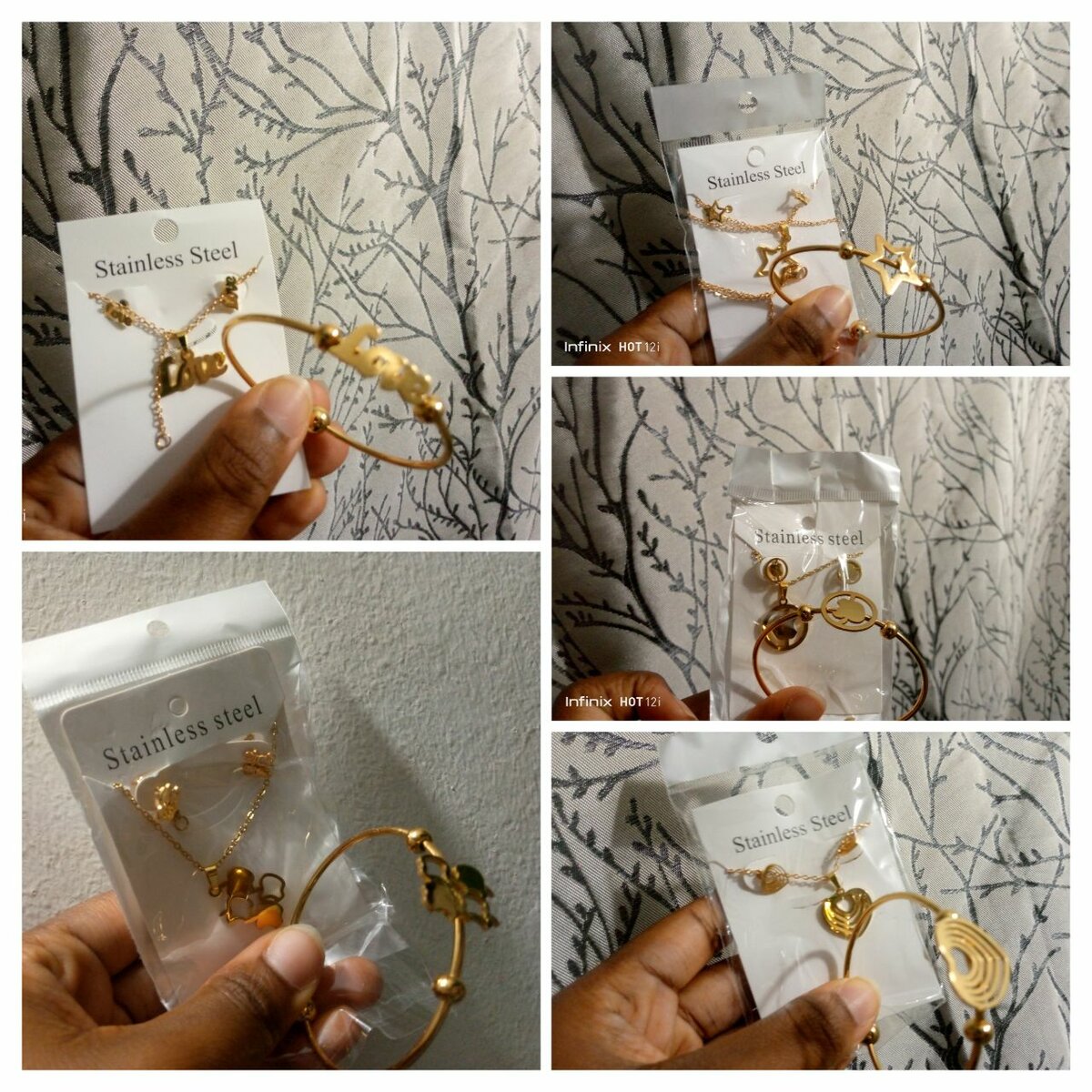 Bijoux en acier inoxydable