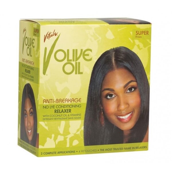 Relaxer capillaire à l'huile d'olive