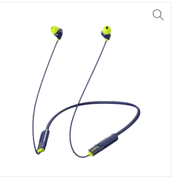 oraimo Shark 4 Wireless Headphones Neckband – Blue & Green