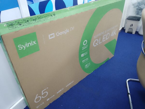 65INCHES SYINIX 4K QLED TV ANDROID