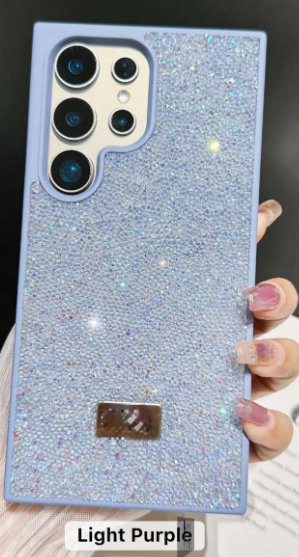  Samsung phone case in light purple color