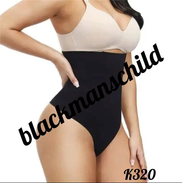 High waist thong shaper