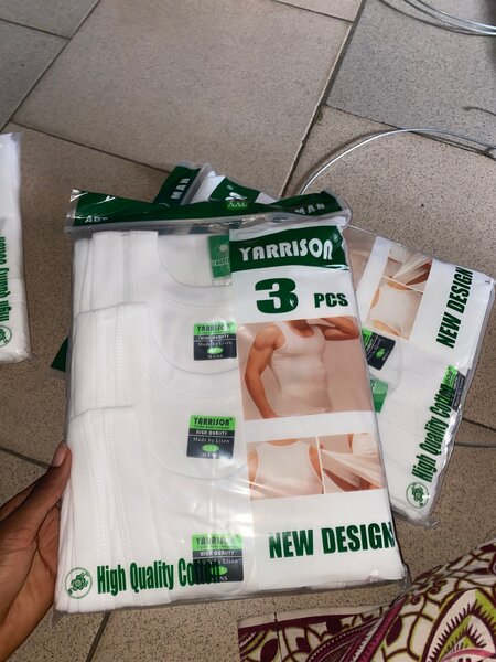 Débardeurs Homme en Coton 3 Pièces