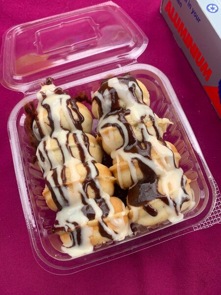 Mini donut chocolat blanc&noir