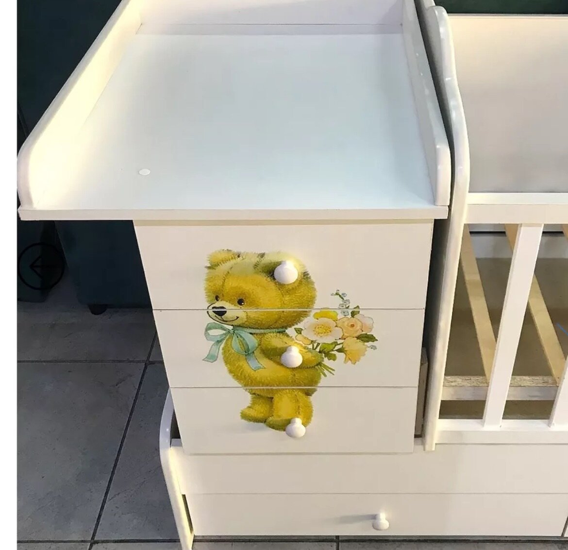 Детский манеж с матрасом