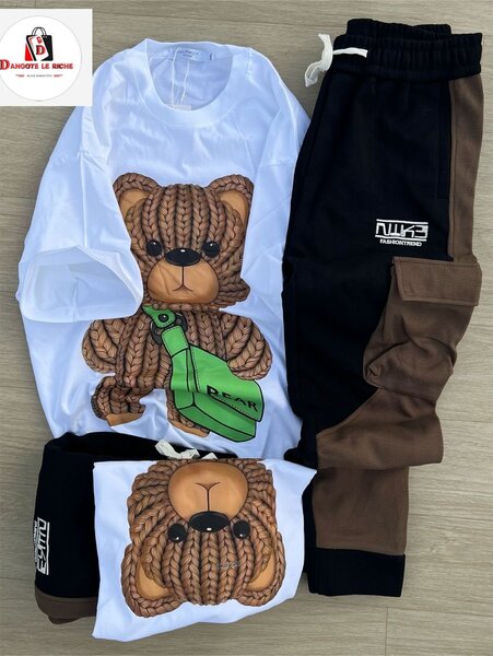 Ensemble T-shirt et Pantalon Ours