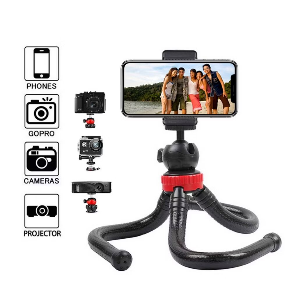 Flexible Tripod Stand -  Ideal for Content Creators