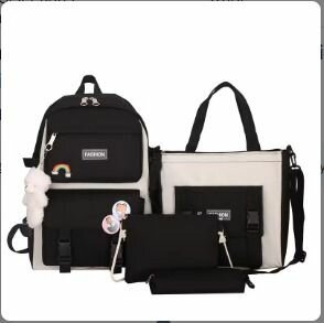 Ensemble de Sacs à Dos Étudiants