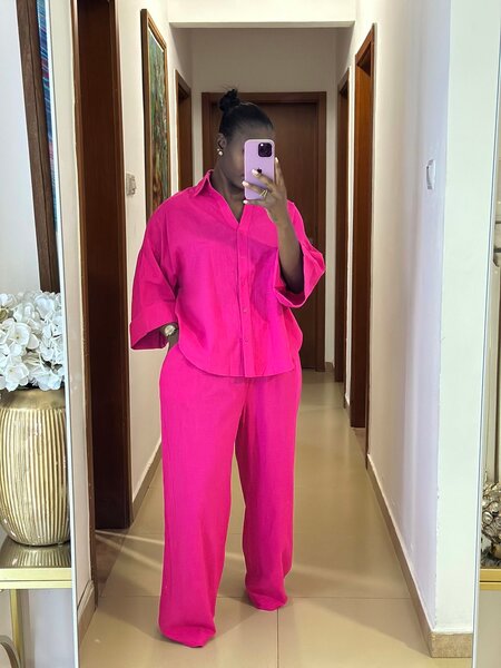 Ensemble Chemise et Pantalon Décontracté