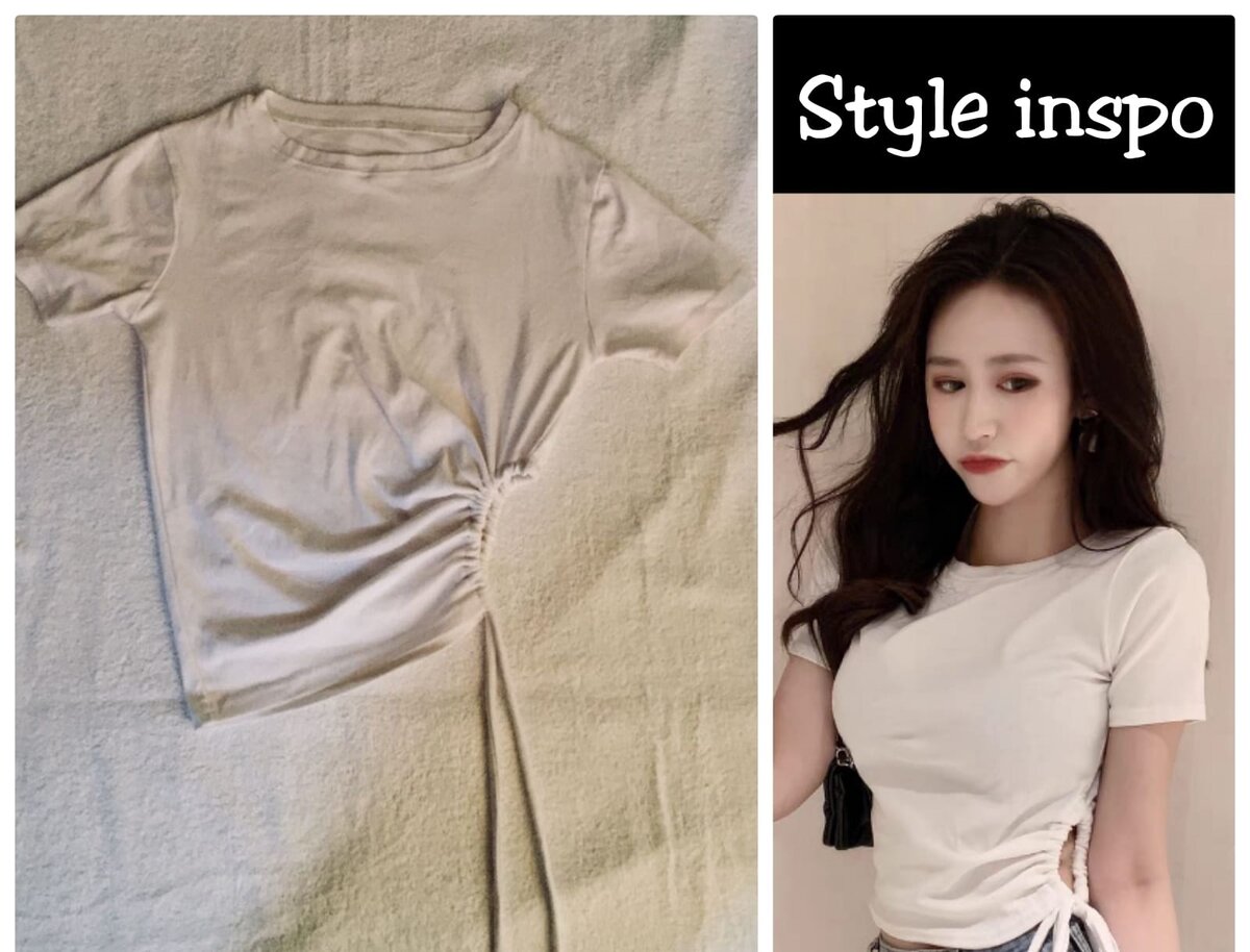 Salaula crop tops and tops