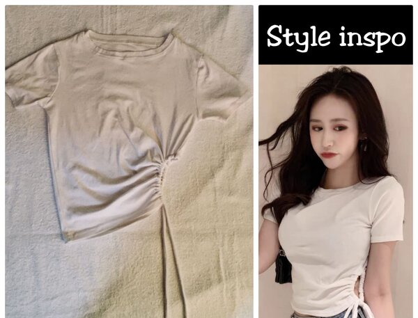 Salaula crop tops and tops