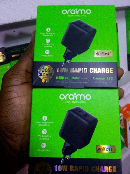 Oraimo Chargeur Rapide 18W