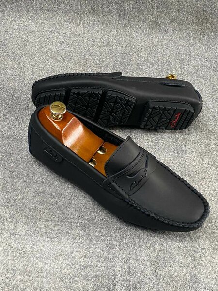 Mocassins Élégants Homme Noir
