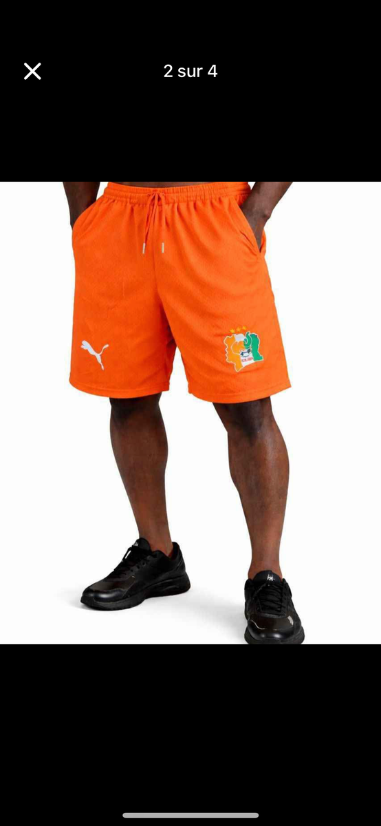 Shorts de Football Côte d'Ivoire