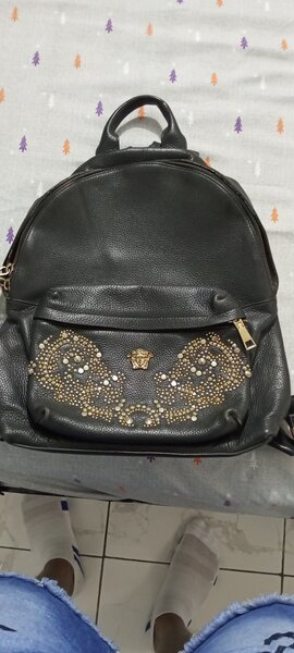 Sac à dos en cuir élégant