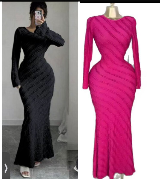 Robe longue élégante fleurs