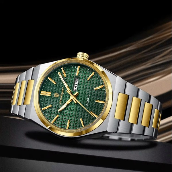 Montre homme luxe bicolore