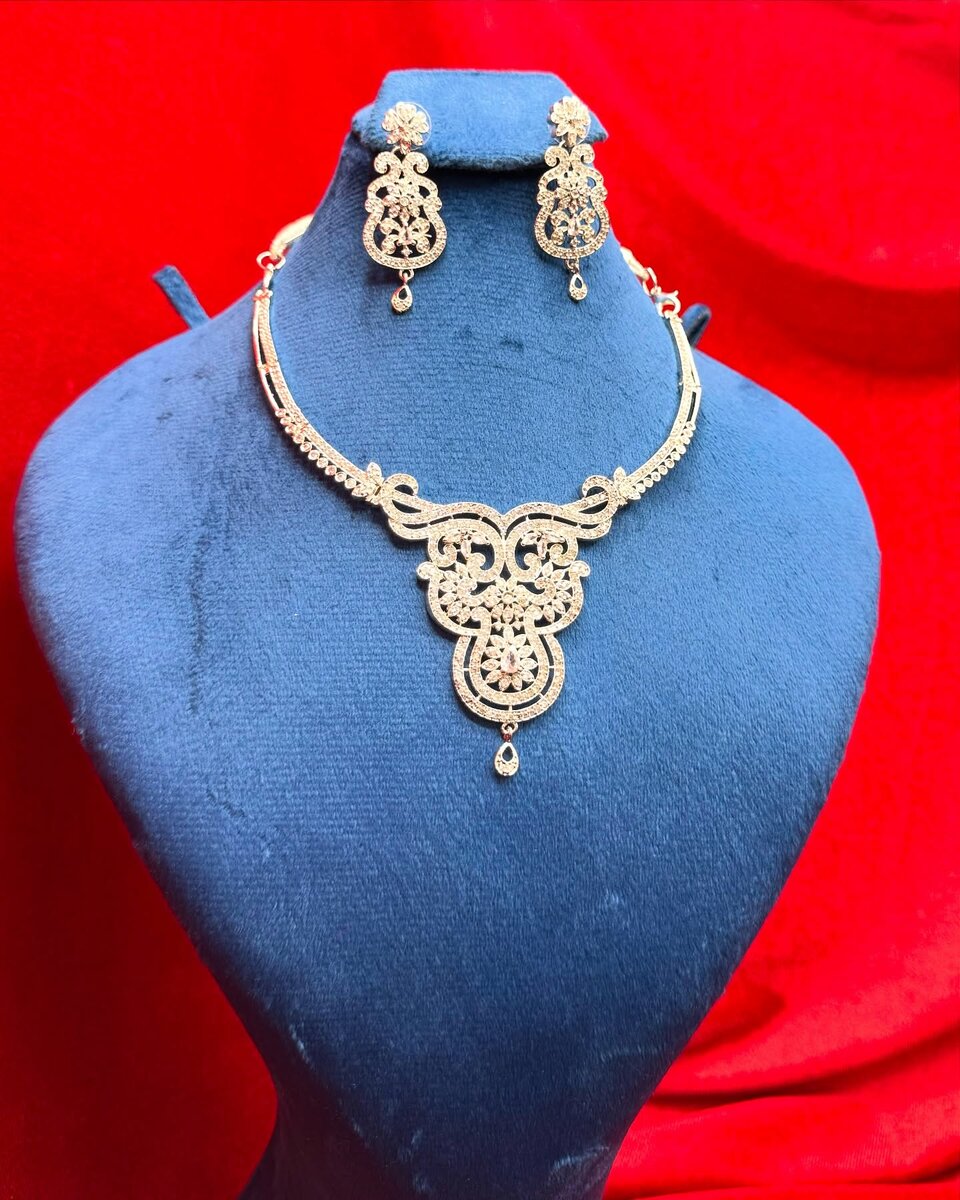 American Diamond 1 karat set