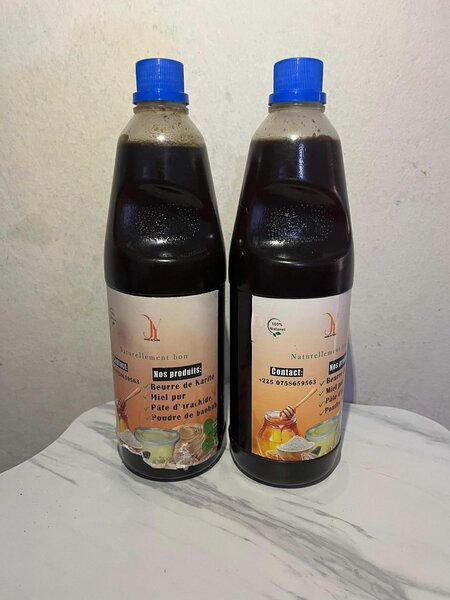 Miel Pur Naturel en Bouteille