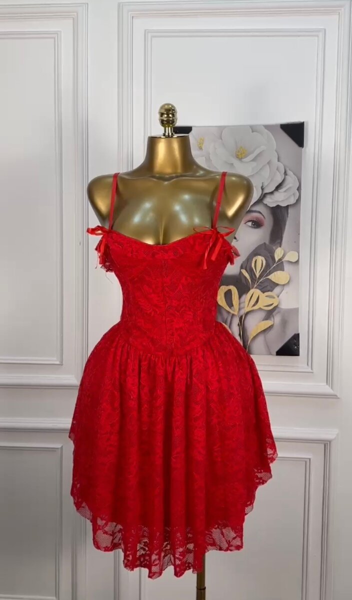 Robe en dentelle élégante