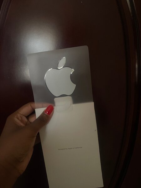 Apple sticker