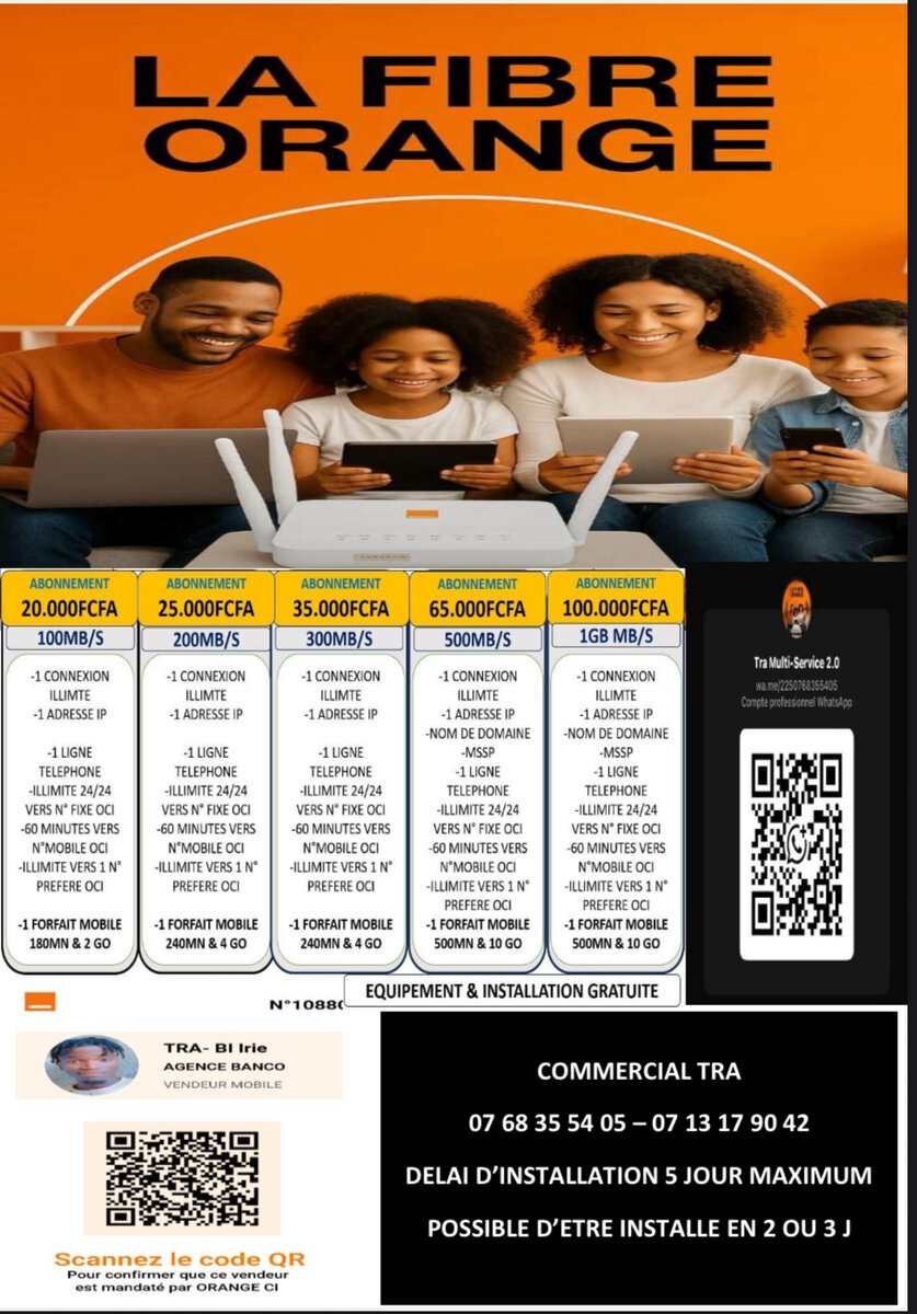 Routeur WiFi 6 La Fibre