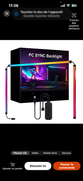 Éclairage LED Gaming PC
