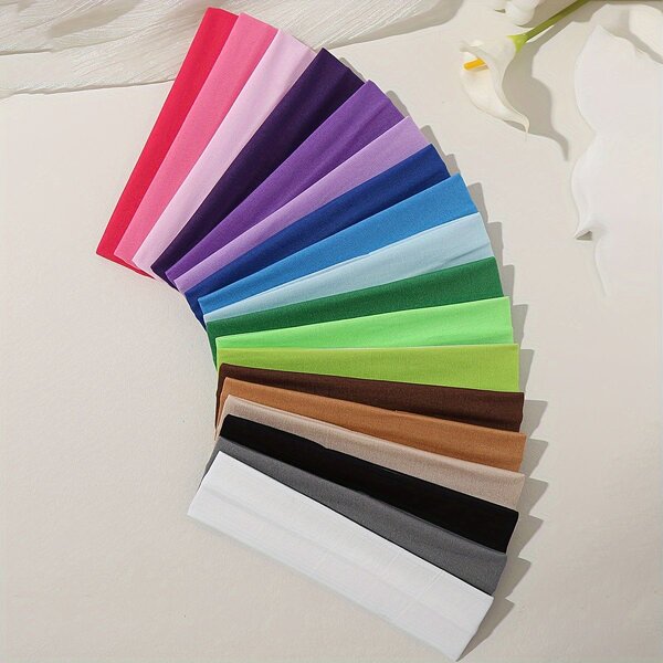 Bandeaux élastiques colorés
