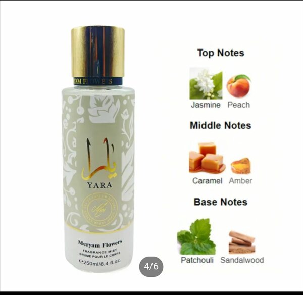Yara white body mist