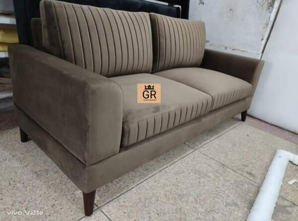 Velvet sofa