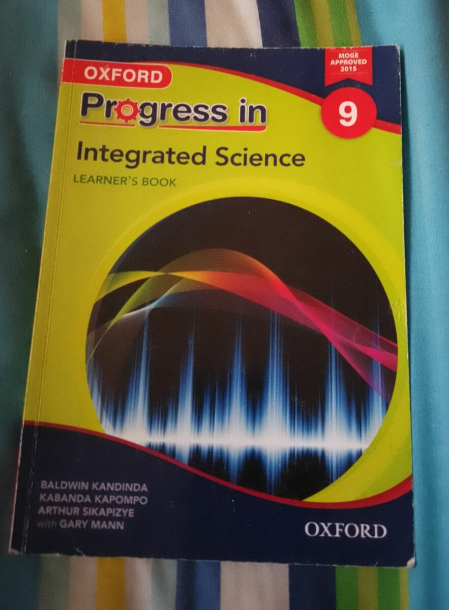 Int Science text book Grade 9