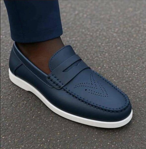 Mocassins en cuir pour homme