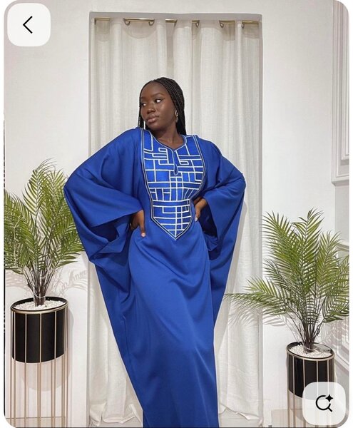 Robe Caftan Longue Élégante