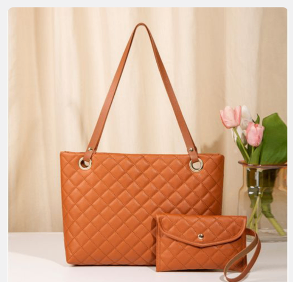 Sac à main en cuir avec pochette