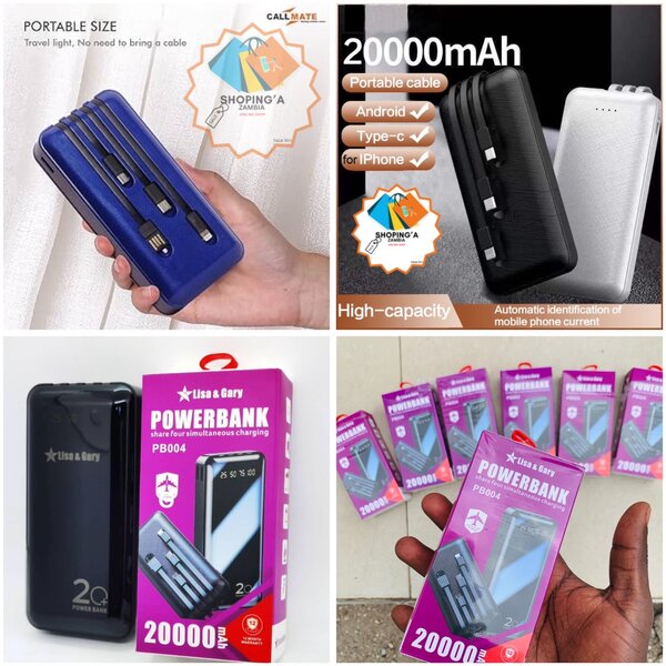 POWER BANK 20,000mAh