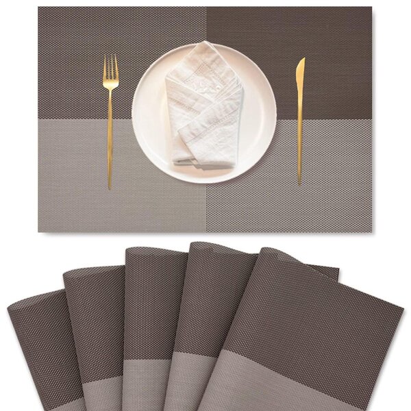 Set de 6 Sets de Table Colorés